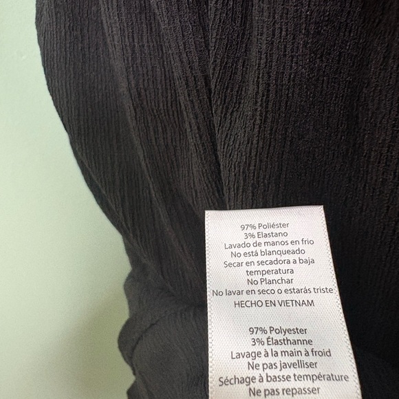 LuLaRoe Black Mid Dress Plus 2XL - Picture 6 of 8